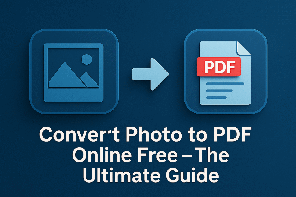 convert photo to pdf